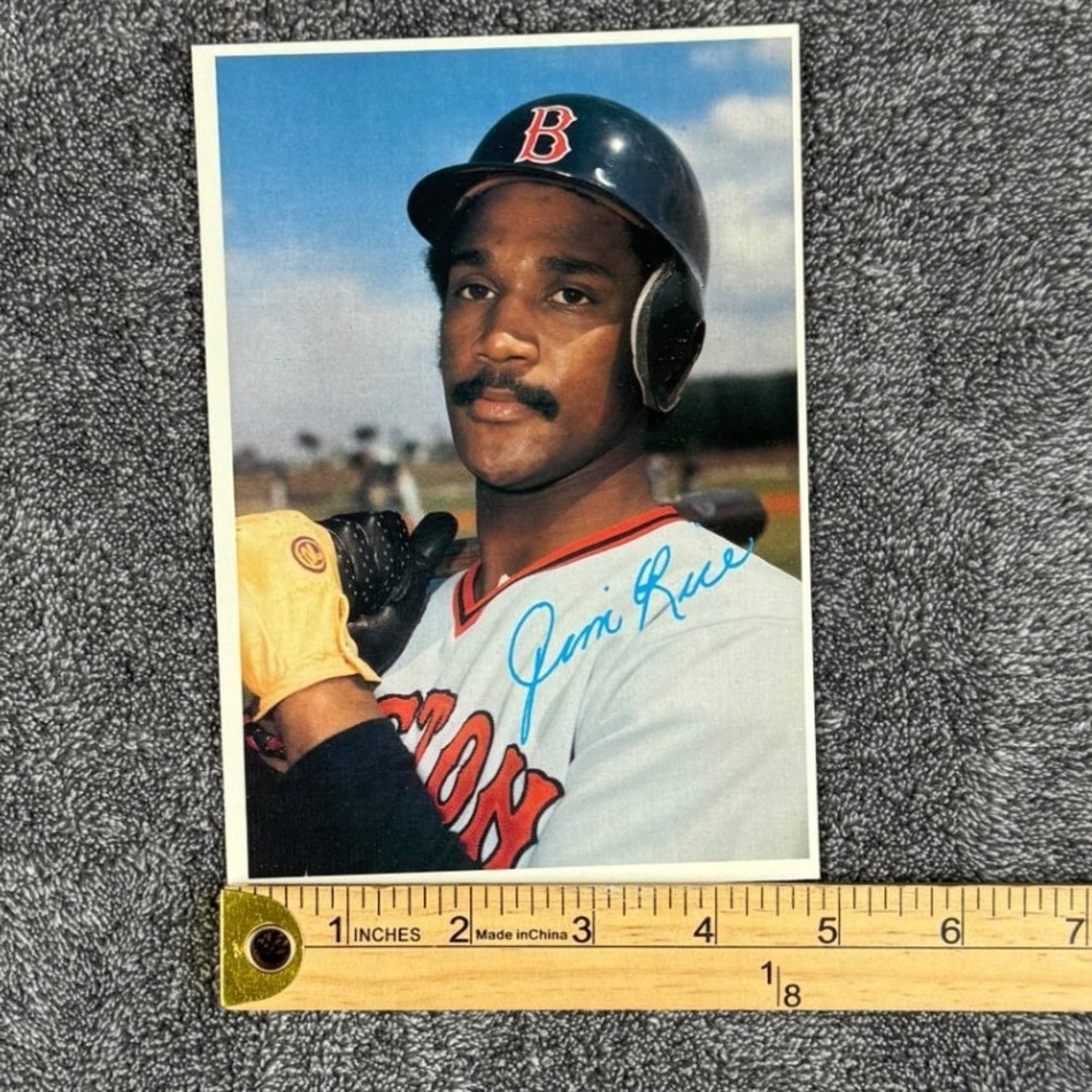1980 Topps Jim Rice Boston Red Sox 5x7 Card Number 5 of 60 MLB Hall of Fame - Picture 3 of 4